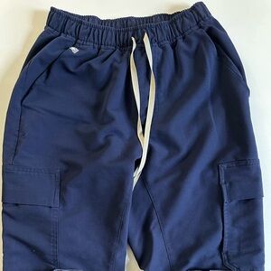 Figs Tansen CARGO Navy Blue Scrub Pants
